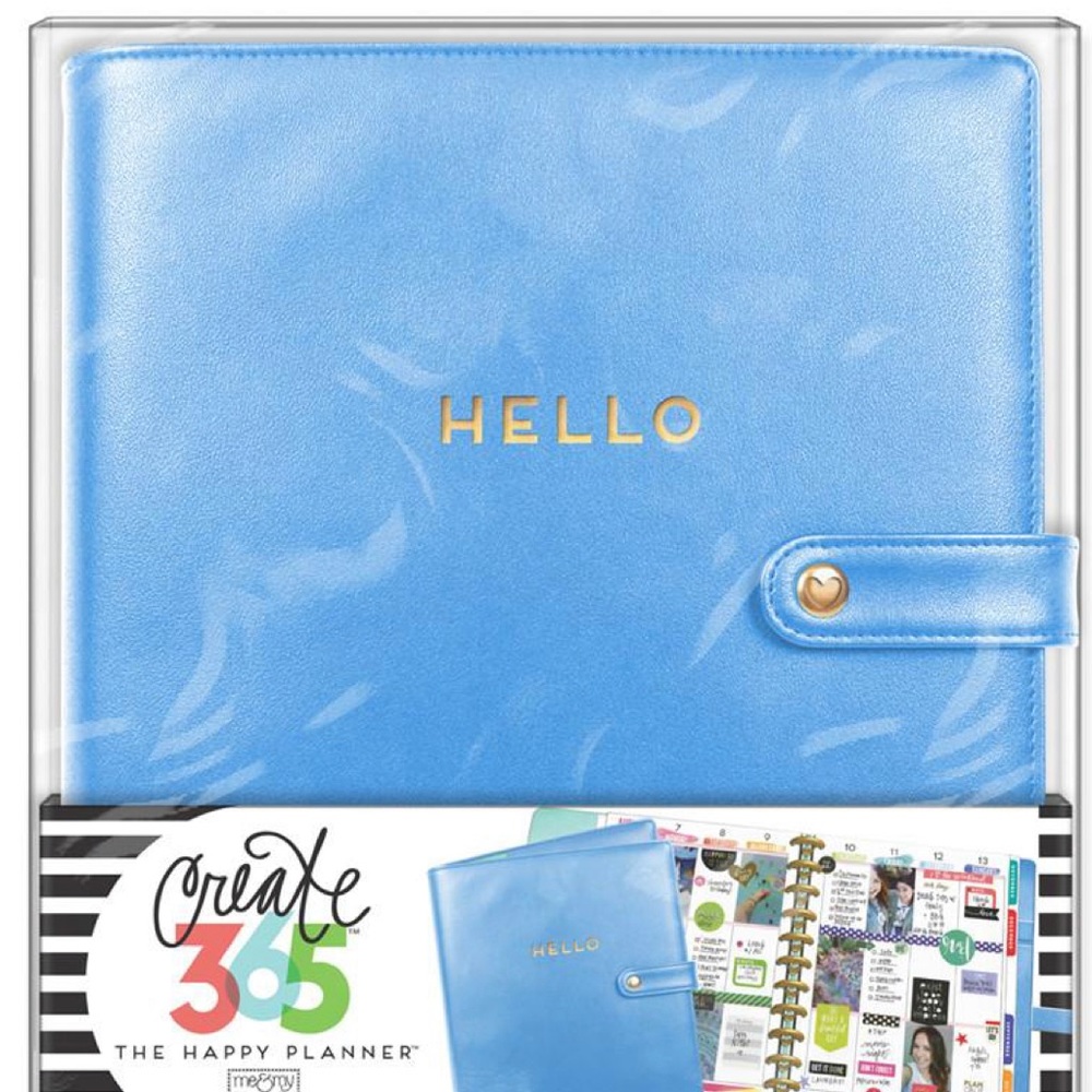 Me & My Big Ideas Planner Cover Snorkel Blue New